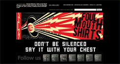 Desktop Screenshot of foulmouthshirts.com